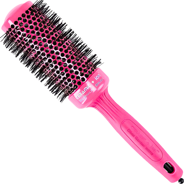 מברשת לשיער - מברשת פרו קרמיק ורוד 55 (קרמיק איון טרמל) אוליביה גרדן מאת אוליביה גרדן OLIVIA GARDEN | | אידיאלית ל- וולדן מברשות אוליביה גרדן | מושלמת ל- {{ product_use_case }}