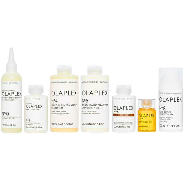 מארזי שי - OLAPLEX מס` 0+3+4+5+6+7+8 הערכה המושלמת לשיקום השיער אולפלקס מאת אולפלקס OLAPLEX | | אידיאלית ל- אולפלקס מארזי שי שיקום שיער | מושלמת ל- {{ product_use_case }}