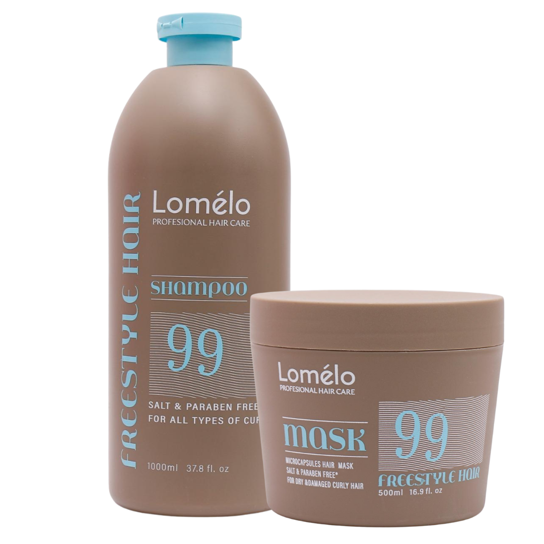 מארזי שי - מארז שמפו + מסכה לומלו LOMELO לשיער מתולתל מאת לומלו LOME'LO | | אידיאלית ל- לומלו מסכה לשיער מתולתל שמפו לשיער מתולתל | מושלמת ל- {{ product_use_case }}