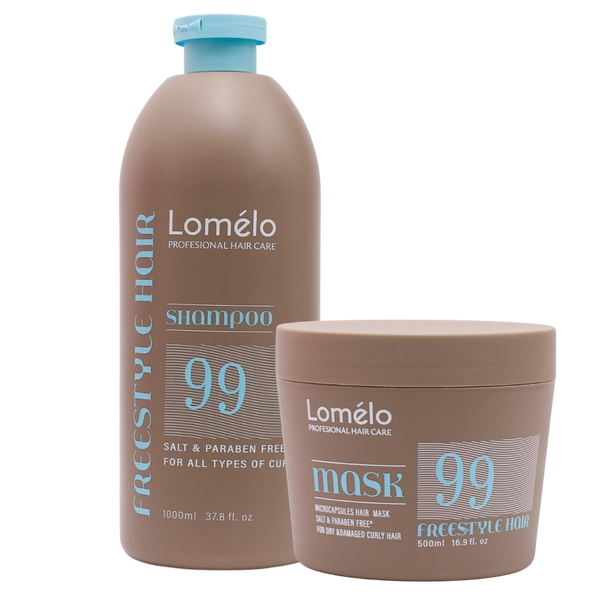 מארזי שי - מארז שמפו + מסכה לומלו LOMELO לשיער מתולתל מאת לומלו LOME'LO | | אידיאלית ל- לומלו מסכה לשיער מתולתל שמפו לשיער מתולתל | מושלמת ל- {{ product_use_case }}