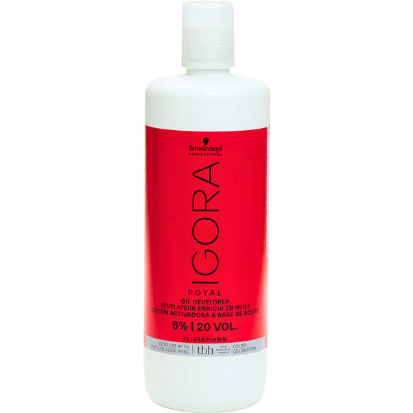 קרם חמצן - תחליב מפתח מכיל שמן IGORA ROYAL קרם חמצן 3% \ 6% % \ 12% שוורצקופף 1000 מ"ל מאת שוורצקופף SCHWARZKOPF | 6% | אידיאלית ל- חמצן לשיער קרם חמצן איגורה קרם חמצן לצביעת שיער שוורצקופף | מושלמת ל- {{ product_use_case }}