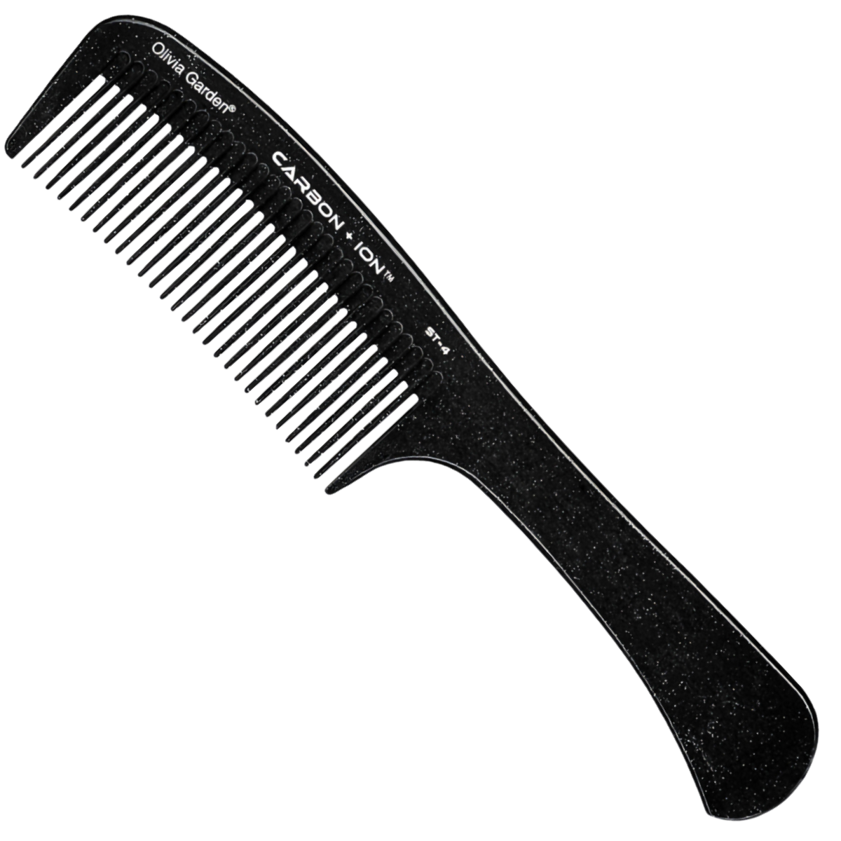 מסרק לשיער - מסרק אוליביה גארדן קרבון ST-4 ידית מאת אוליביה גרדן OLIVIA GARDEN | | אידיאלית ל- אוליביה גרדן וולדן מסרקי יוקרה מסרקים לשיער | מושלמת ל- {{ product_use_case }}