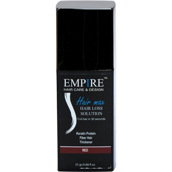 סיבי שיער - סיבי שיער הייר מקס אמפייר אדום 25 גרם מאת קיון KEUNE | | אידיאלית ל- סיבי שיער קיון | מושלמת ל- {{ product_use_case }}