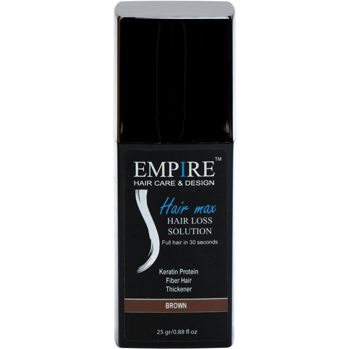 סיבי שיער - סיבי שיער הייר מקס אמפייר חום 25 גרם מאת קיון KEUNE | | אידיאלית ל- סיבי שיער קיון | מושלמת ל- {{ product_use_case }}