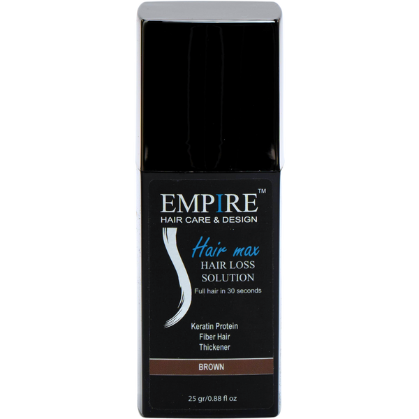 סיבי שיער - סיבי שיער הייר מקס אמפייר חום 25 גרם מאת קיון KEUNE | | אידיאלית ל- סיבי שיער קיון | מושלמת ל- {{ product_use_case }}