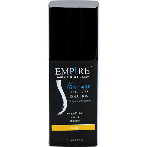 סיבי שיער - סיבי שיער הייר מקס אמפייר בלונד 25 גרם מאת קיון KEUNE | | אידיאלית ל- סיבי שיער קיון | מושלמת ל- {{ product_use_case }}