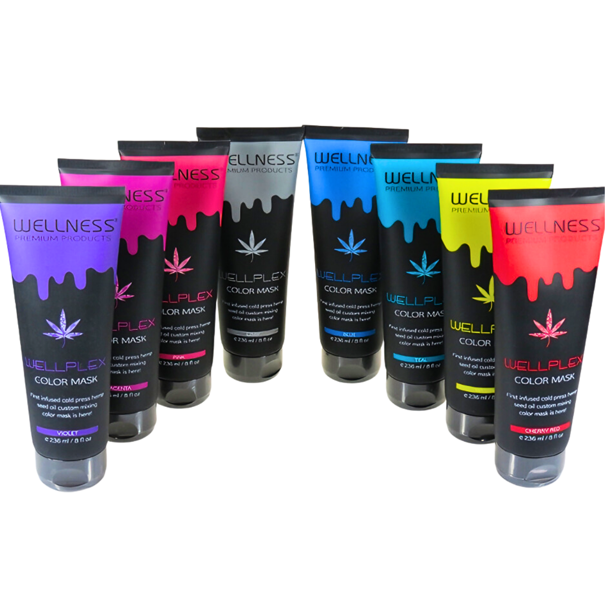מסכה לשיער - מסכת צבע WELLNESS לצביעת השיער ולשיפור גוון הצבע בשיער צבוע 236 מ"ל וולנס מאת וולנס WELLNESS | | אידיאלית ל- וולנס מסכה לשיער צביעת שיער בבית | מושלמת ל- {{ product_use_case }}