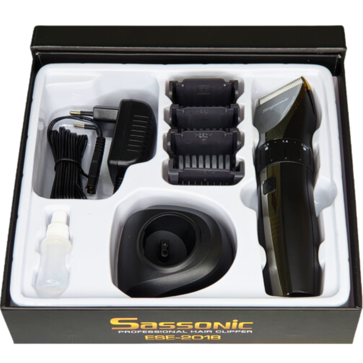 מכשירים חשמליים - מכונת תספורת SASSONIC ESE-2018 ססוניק מאת ססוניק SASSONIC | | אידיאלית ל- מכונות תספורת ססוניק | מושלמת ל- {{ product_use_case }}