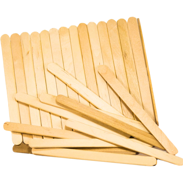 שעווה להסרת שיער - שפדלים קטנים מעץ 200 יחידות מאת פראנס ביוטי FRANCE BEAUTY | | אידיאלית ל- מוצרים נילווים לשעווה פראנס ביוטי | מושלמת ל- {{ product_use_case }}