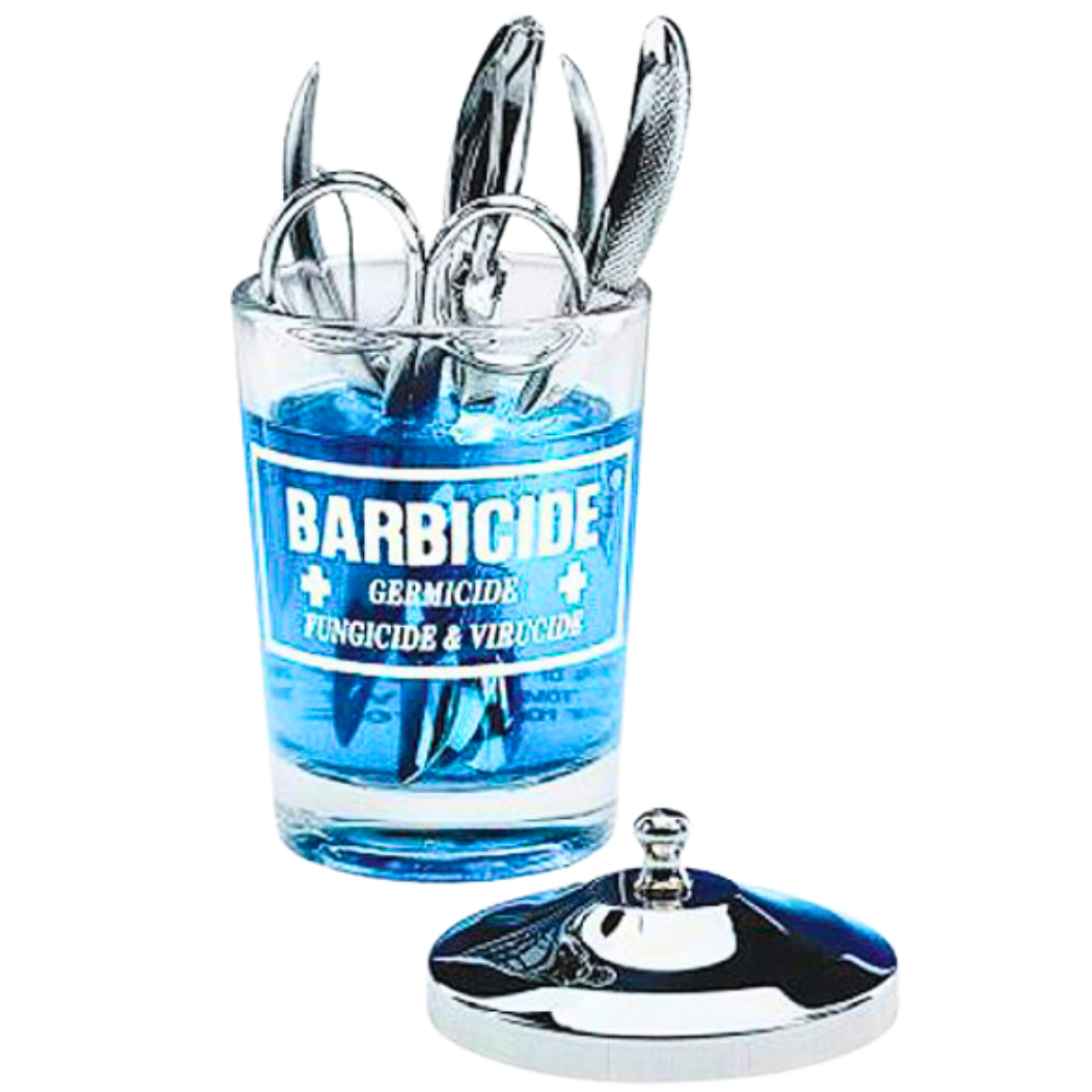חומר חיטוי - כוסית חיטוי לכלים קטנים מאת ברביסייד BARBICIDE | | אידיאלית ל- ברביסייד וולדן חומר חיטוי וניקוי | מושלמת ל- {{ product_use_case }}