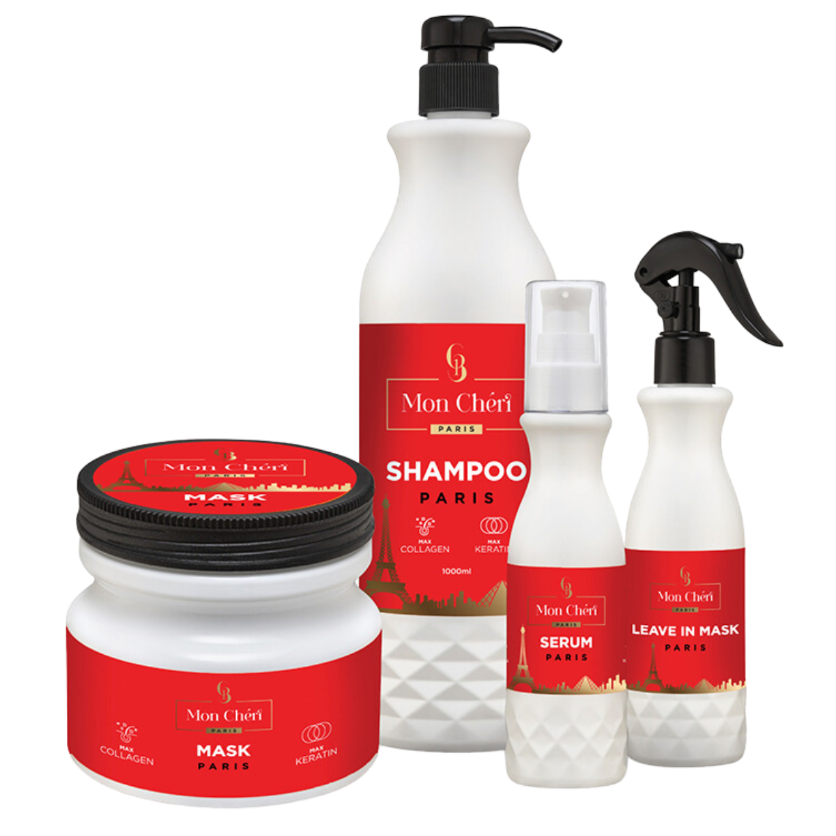 מארזי שי - מארז מון שרי פריס לשיער: שמפו, מסכה, סרום ומסכה ללא שטיפה 613 מאת 613 | | אידיאלית ל- 613 ללא מלחים מארזי שי | מושלמת ל- {{ product_use_case }}