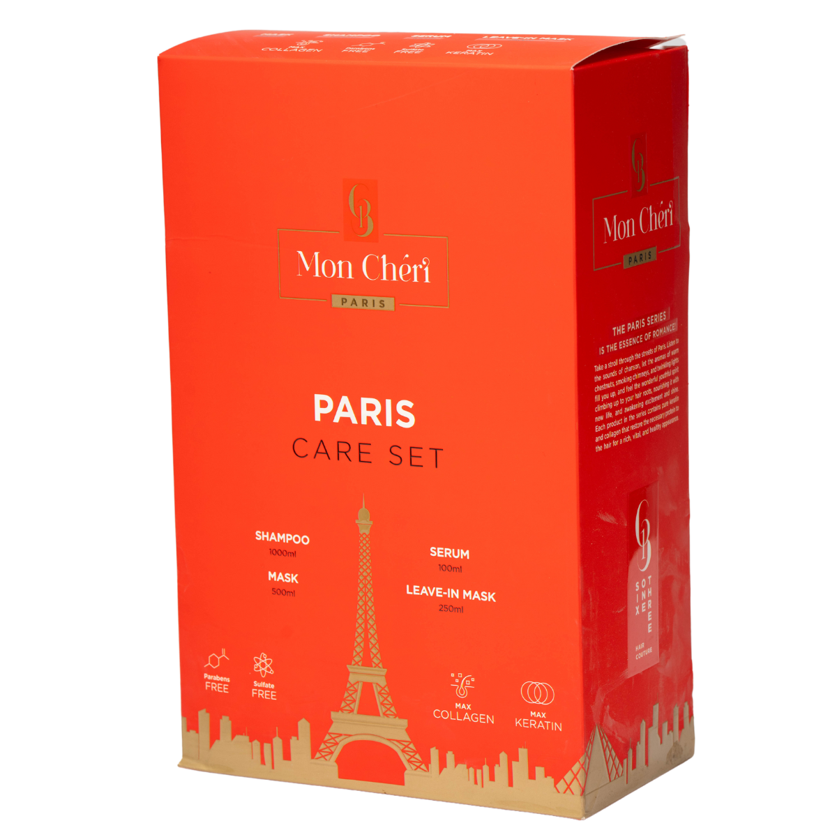 מארזי שי - מארז מון שרי פריס לשיער: שמפו, מסכה, סרום ומסכה ללא שטיפה 613 מאת 613 | | אידיאלית ל- 613 ללא מלחים מארזי שי | מושלמת ל- {{ product_use_case }}