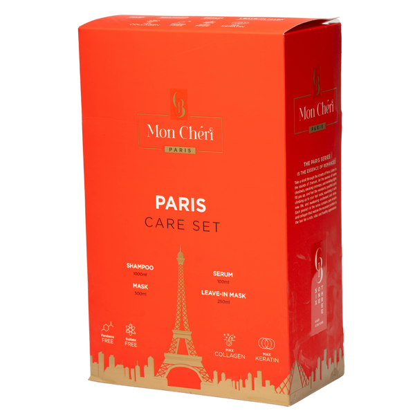 מארזי שי - מארז מון שרי פריס לשיער: שמפו, מסכה, סרום ומסכה ללא שטיפה 613 מאת 613 | | אידיאלית ל- 613 ללא מלחים מארזי שי | מושלמת ל- {{ product_use_case }}