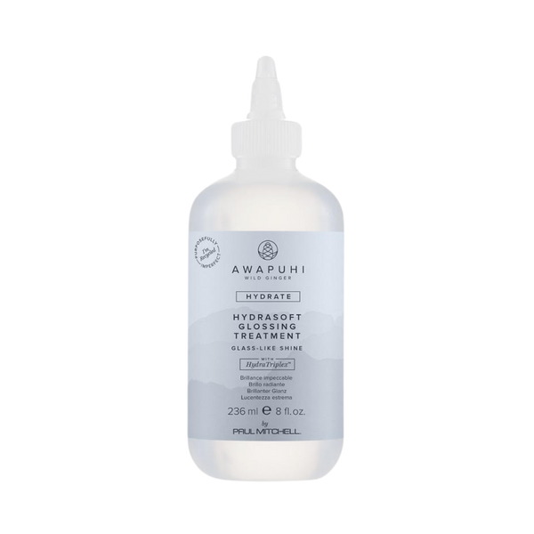 תכשיר לשיקום השיער - טיפול הידראסופט לברק לשיער AWAPUHI HYDRASOFT פול מיטשל 236 מ"ל מאת פול מיטשל PAUL MITCHEL | | אידיאלית ל- טיפול לקרקפת מוצרי שיער פול מיטשל | מושלמת ל- {{ product_use_case }}