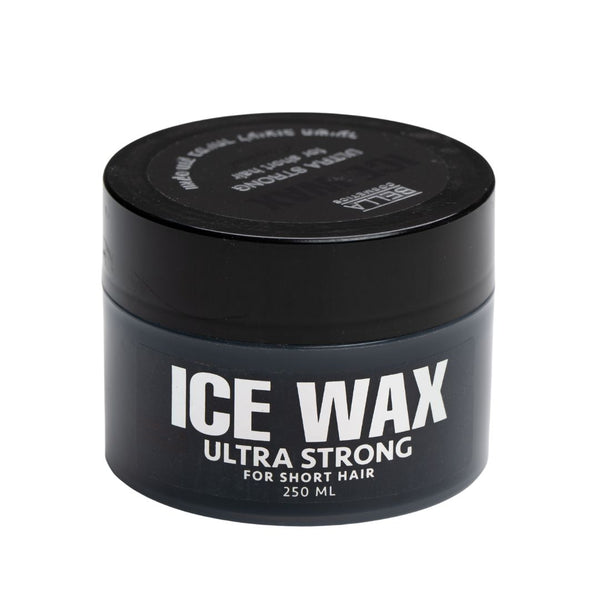 ווקס לשיער - אייס ווקס לשיער צבע שחור ice wax 250ml מאת פ.ר קולורדיזיין COLORDESIGN | | אידיאלית ל- חימר ווקס לשיער מוצרי שיער לגבר פ.ר קולורדיזיין | מושלמת ל- {{ product_use_case }}