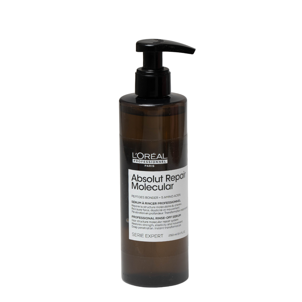 סרום לשיער - סרום נשטף לשיקום שיער מיידי ABSOLUT REPAIR MOLECULAR לוריאל 250 מ"ל מאת לוריאל LOREAL | | אידיאלית ל- לוריאל מסכה לשיער סרום לשיער | מושלמת ל- {{ product_use_case }}
