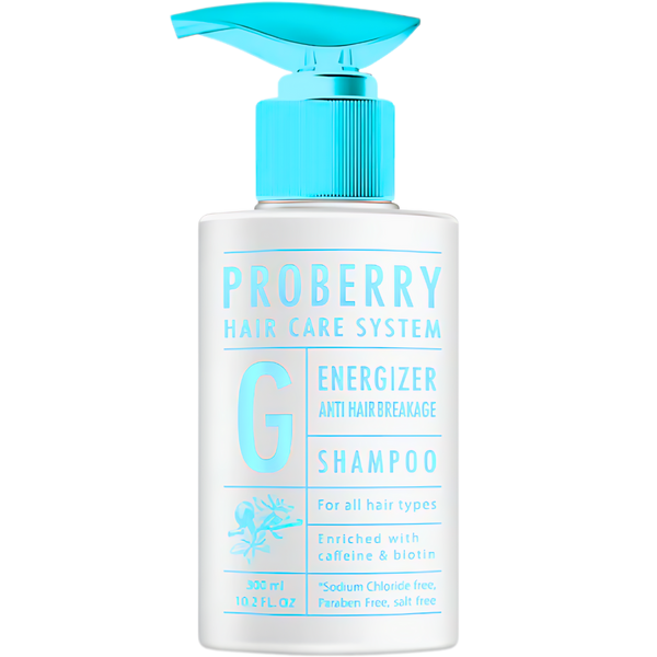 שמפו לשיער - שמפו אנרג'ייזר משקם לשיער PROBERRY פרוברי נגד שבירה 300 מ"ל מאת פרוברי PROBERRY | | אידיאלית ל- פרוברי PROBERY שמפו לשיער שמפו נגד הנשירה שמפו נגד נשירה | מושלמת ל- {{ product_use_case }}