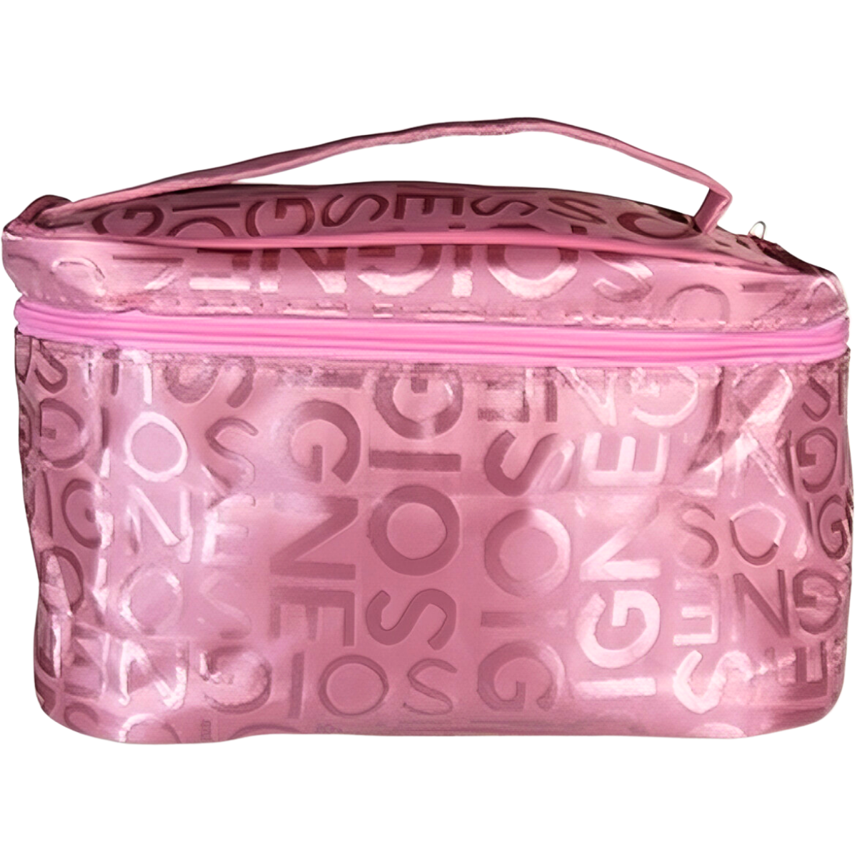 נלווים לאיפור - תיק איפור\רחצה בשלושה גוונים לבחירה: ורוד, אפור ושחור מאת 2Hair | ורוד פוקסיה | אידיאלית ל- כלי איפור ואביזרים לטיפוח הפנים קופה | מושלמת ל- {{ product_use_case }}