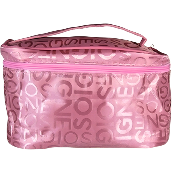 נלווים לאיפור - תיק איפור\רחצה בשלושה גוונים לבחירה: ורוד, אפור ושחור מאת 2Hair | ורוד פוקסיה | אידיאלית ל- כלי איפור ואביזרים לטיפוח הפנים קופה | מושלמת ל- {{ product_use_case }}