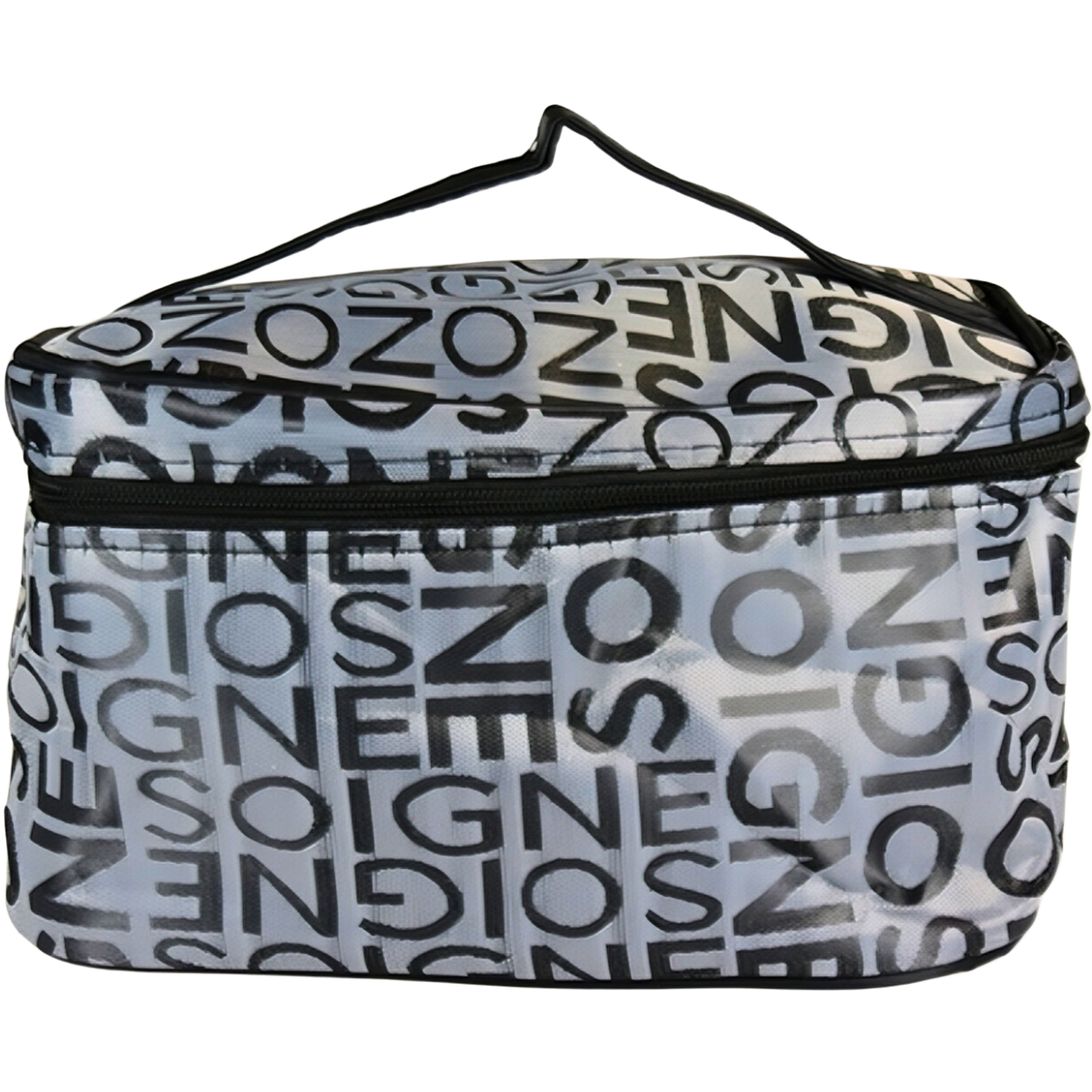 נלווים לאיפור - תיק איפור\רחצה בשלושה גוונים לבחירה: ורוד, אפור ושחור מאת 2Hair | שחור | אידיאלית ל- כלי איפור ואביזרים לטיפוח הפנים קופה | מושלמת ל- {{ product_use_case }}