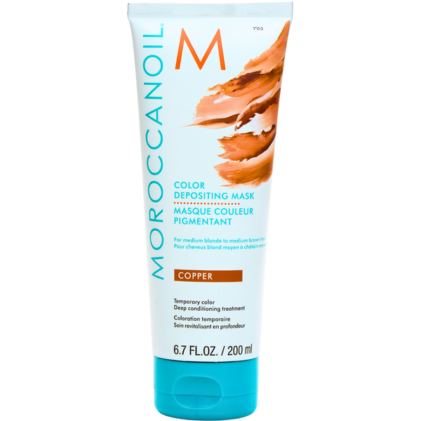 מסכה לשיער - מסכת צבע שמן מרוקאי Moroccanoil שמן מרוקאי 200 מ"ל מאת שמן מרוקאי MOROCCANOIL | נחושת | אידיאלית ל- מסכה לשיער צביעת שיער בבית שמן מרוקאי | מושלמת ל- {{ product_use_case }}