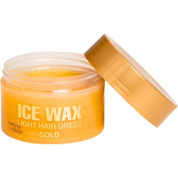 ווקס לשיער - אייס ווקס לשיער בצבע זהב ice wax 250ml מאת פ.ר קולורדיזיין COLORDESIGN | | אידיאלית ל- חימר ווקס לשיער מוצרי שיער לגבר פ.ר קולורדיזיין | מושלמת ל- {{ product_use_case }}