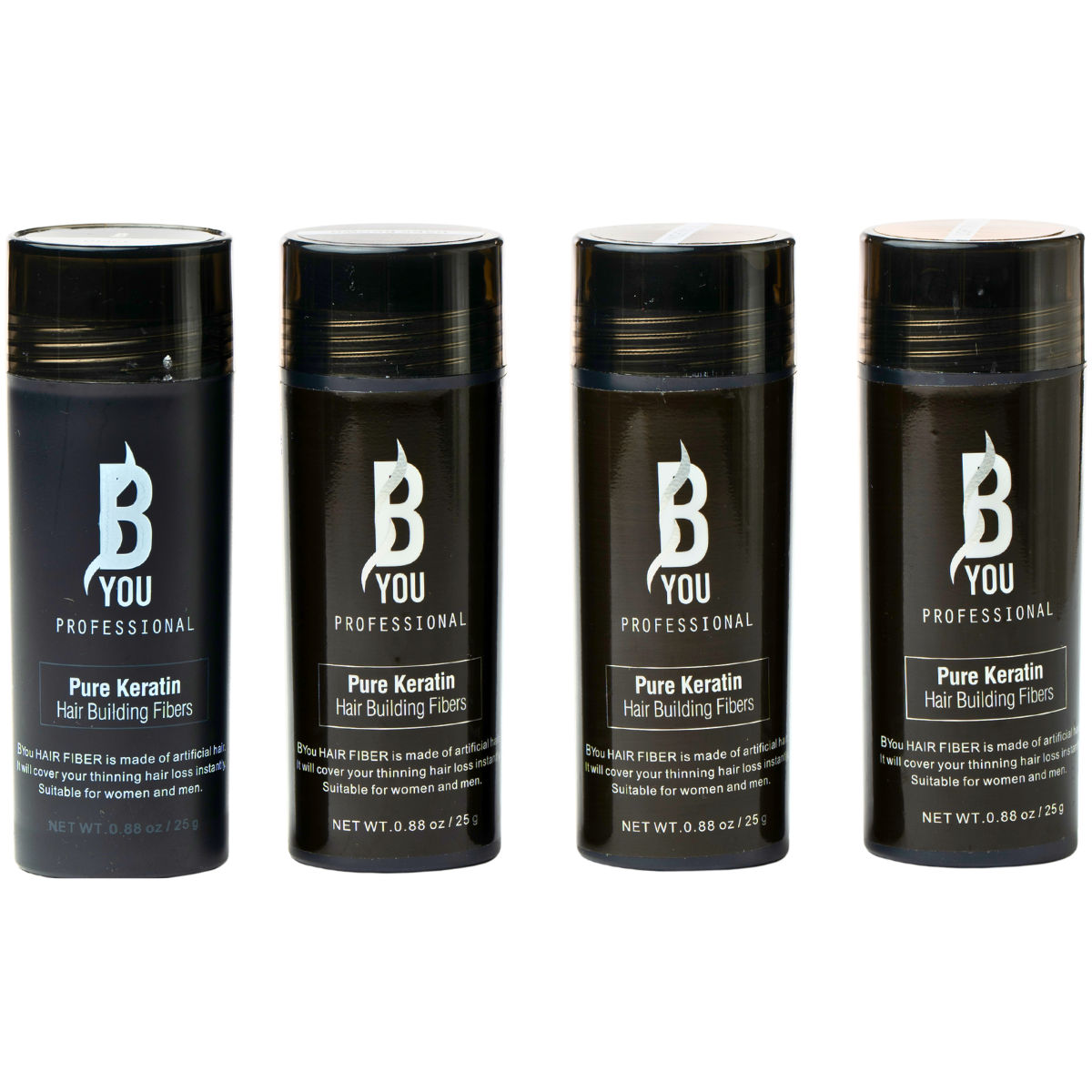 סיבי שיער - סיבי שיער B YOU בי יו 25 גרם מאת בי יו B YOU | | אידיאלית ל- בי יו סיבי שיער | מושלמת ל- {{ product_use_case }}
