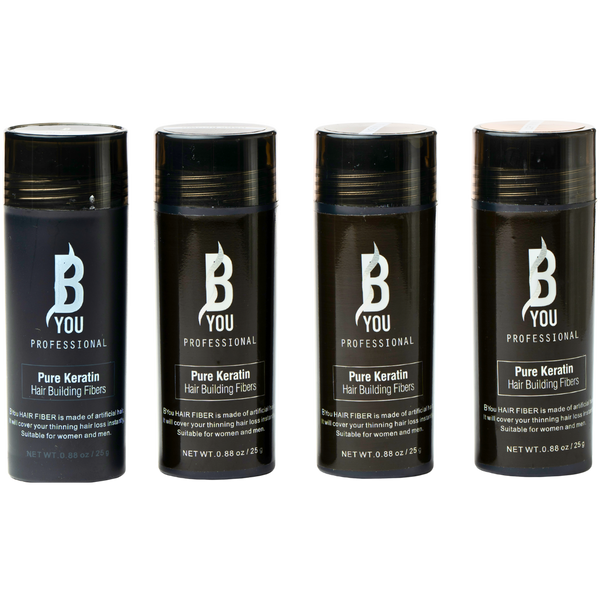 סיבי שיער - סיבי שיער B YOU בי יו 25 גרם מאת בי יו B YOU | | אידיאלית ל- בי יו סיבי שיער | מושלמת ל- {{ product_use_case }}