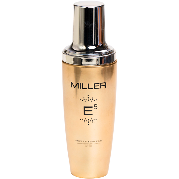 סרום לשיער - סרום לשיפור ושיקום השיער MILLER E5 מסדרת גולד מילר 100 מ"ל מאת מילר MILLER | | אידיאלית ל- הגנה מהשמש ללא מלחים מילר סרום לשיער | מושלמת ל- {{ product_use_case }}