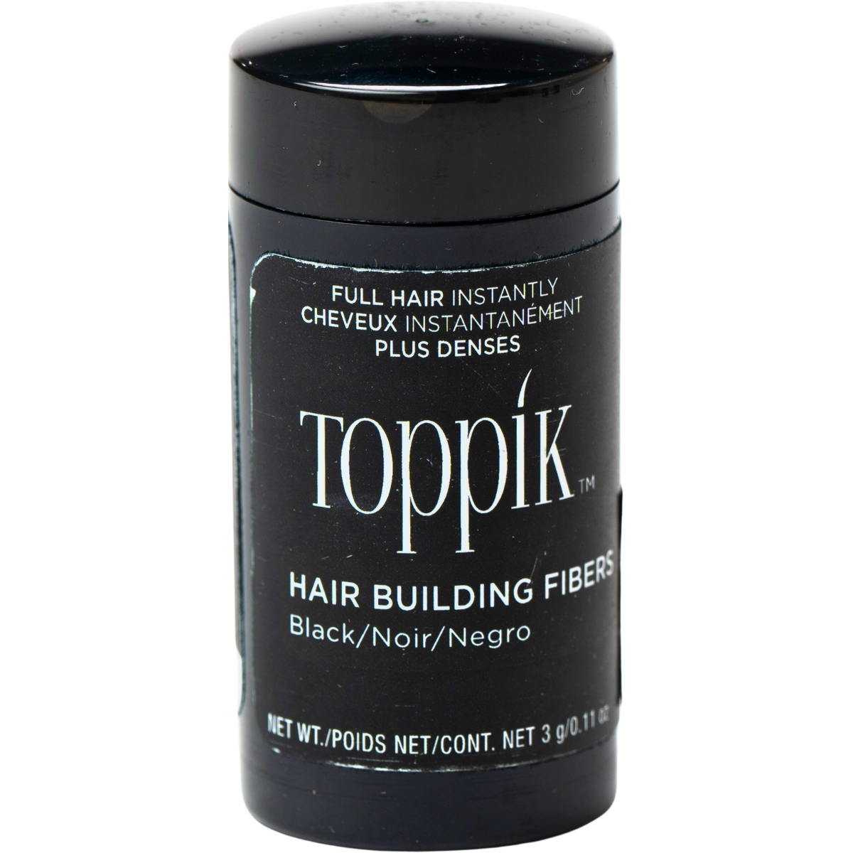 סיבי שיער - סיבי שיער טופיק 3 גרם מאת טופיק TOPPIK | שחור | אידיאלית ל- טופיק סיבי שיער | מושלמת ל- {{ product_use_case }}