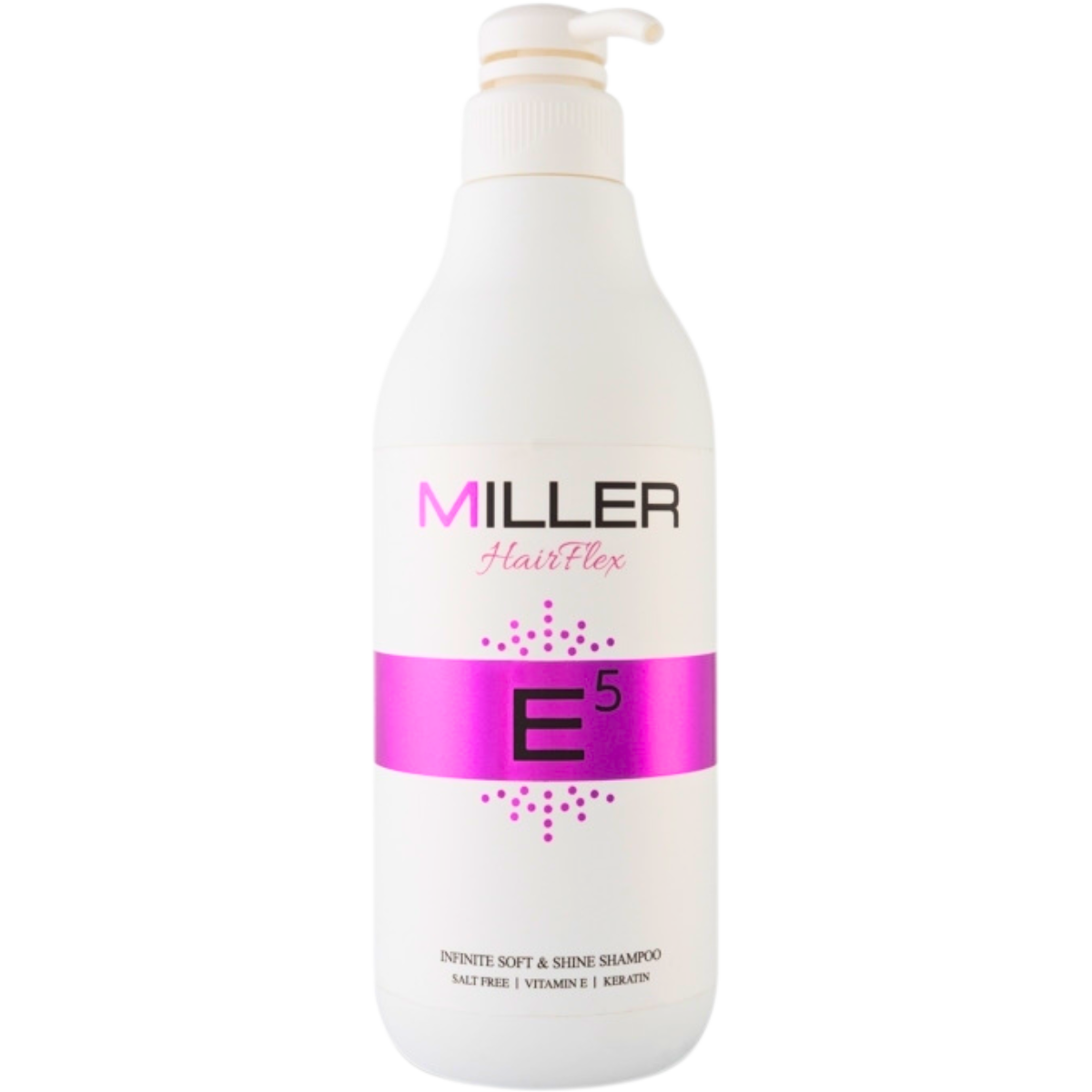 שמפו לשיער - שמפו ללא מלחים MILLER E5 לשיער יבש מסדרת היירפלקס מילר 1000 מ"ל מאת מילר MILLER | | אידיאלית ל- ללא מלחים מילר שמפו טבעי שמפו לשיער | מושלמת ל- {{ product_use_case }}