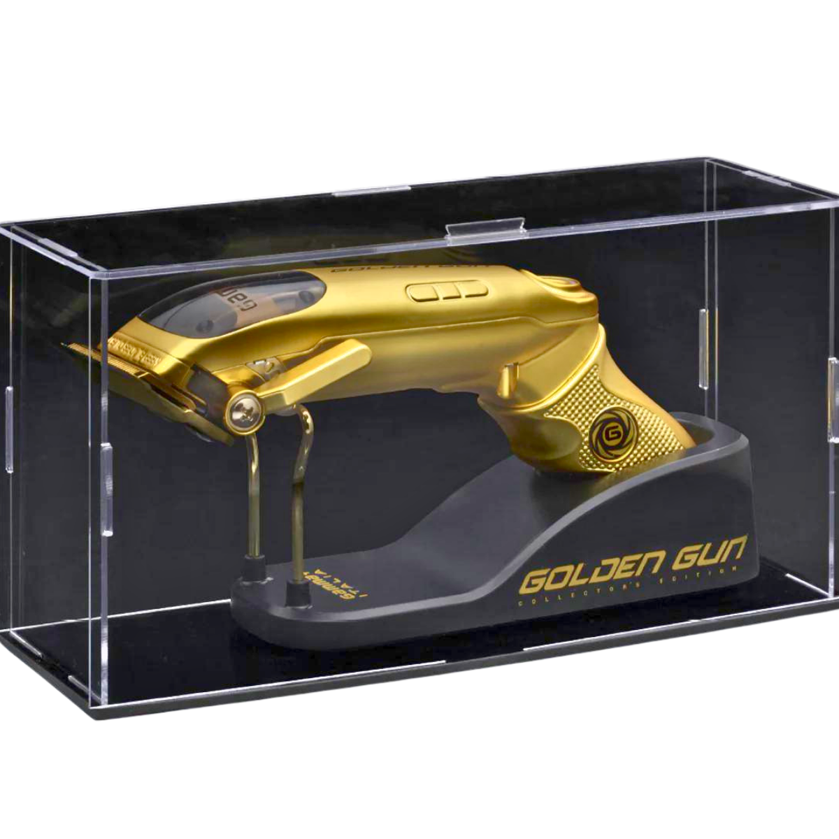 מכשירים חשמליים - מכונת תספורת GOLDEN GUN מהדורה מוגבלת בעיצוב מרהיב GAMMA PIU גאמה פיו מאת גאמה פיו GAMMA PIU | | אידיאלית ל- גאמה פיו מכונות תספורת | מושלמת ל- {{ product_use_case }}