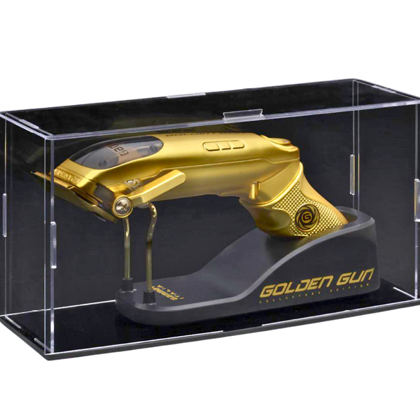 מכשירים חשמליים - מכונת תספורת GOLDEN GUN מהדורה מוגבלת בעיצוב מרהיב GAMMA PIU גאמה פיו מאת גאמה פיו GAMMA PIU | | אידיאלית ל- גאמה פיו מכונות תספורת | מושלמת ל- {{ product_use_case }}