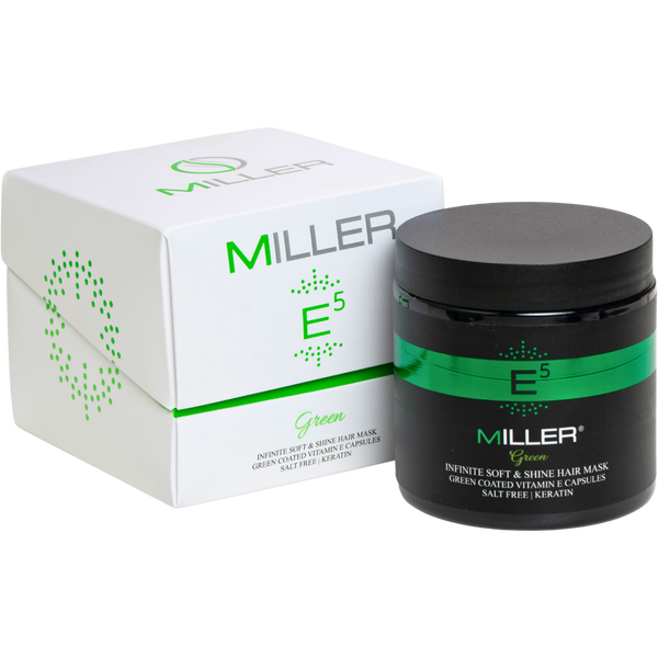 מסכה לשיער - מסכת הזנה לשיער יבש ופגום MILLER E5 מסדרת גרין מילר 500 מ"ל מאת מילר MILLER | | אידיאלית ל- מילר מסכה לשיער | מושלמת ל- {{ product_use_case }}