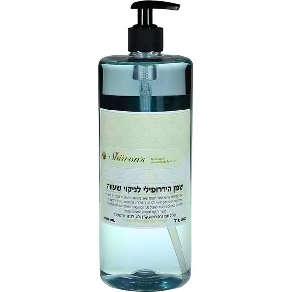 שמן לניקוי שעווה - שמן הידרופילי לניקוי שעווה 1000 מ"ל שרונס מאת שרונס SHARONS | | אידיאלית ל- מוצרים נילווים לשעווה שרונס | מושלמת ל- {{ product_use_case }}