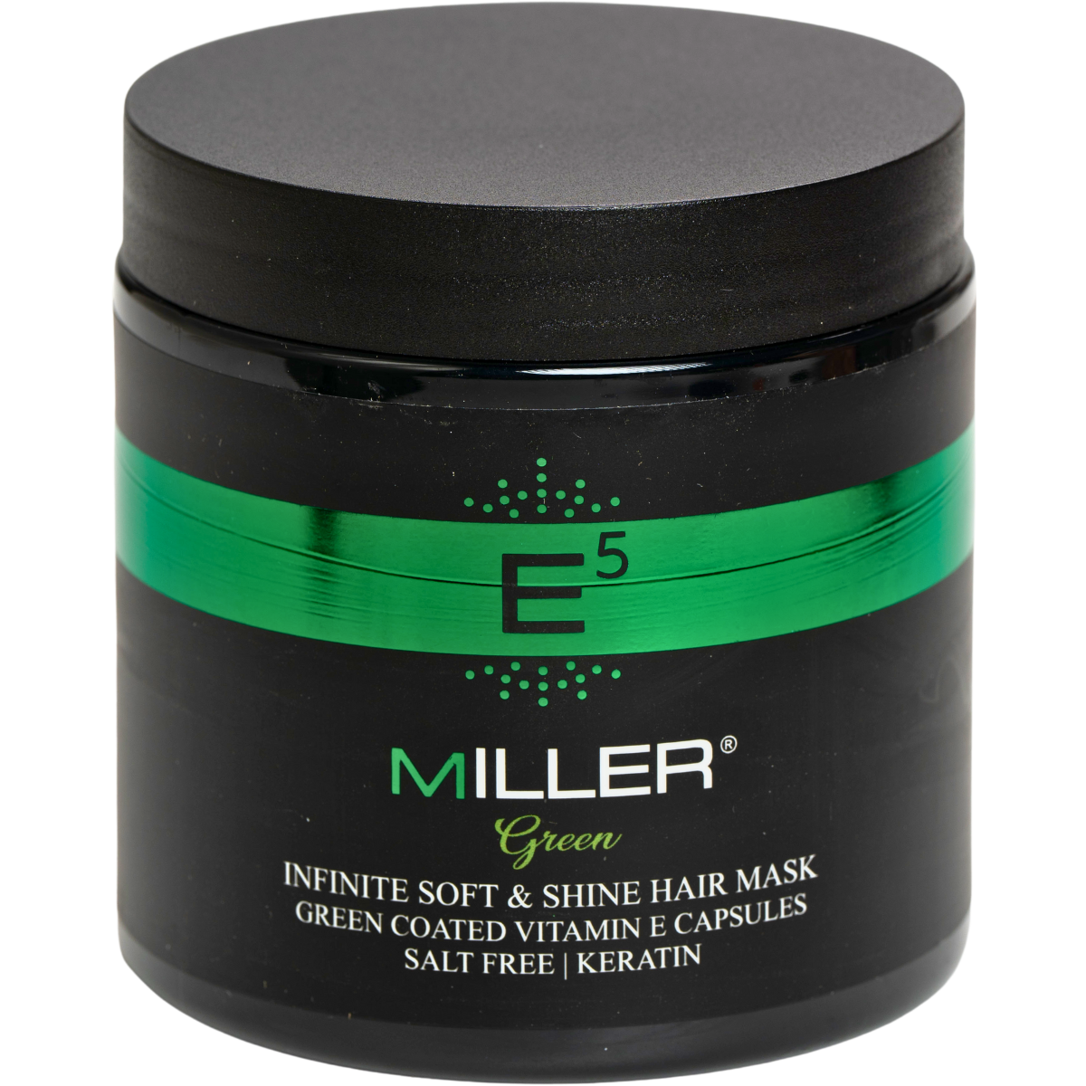 מסכה לשיער - מסכת הזנה לשיער יבש ופגום MILLER E5 מסדרת גרין מילר 500 מ"ל מאת מילר MILLER | | אידיאלית ל- מילר מסכה לשיער | מושלמת ל- {{ product_use_case }}
