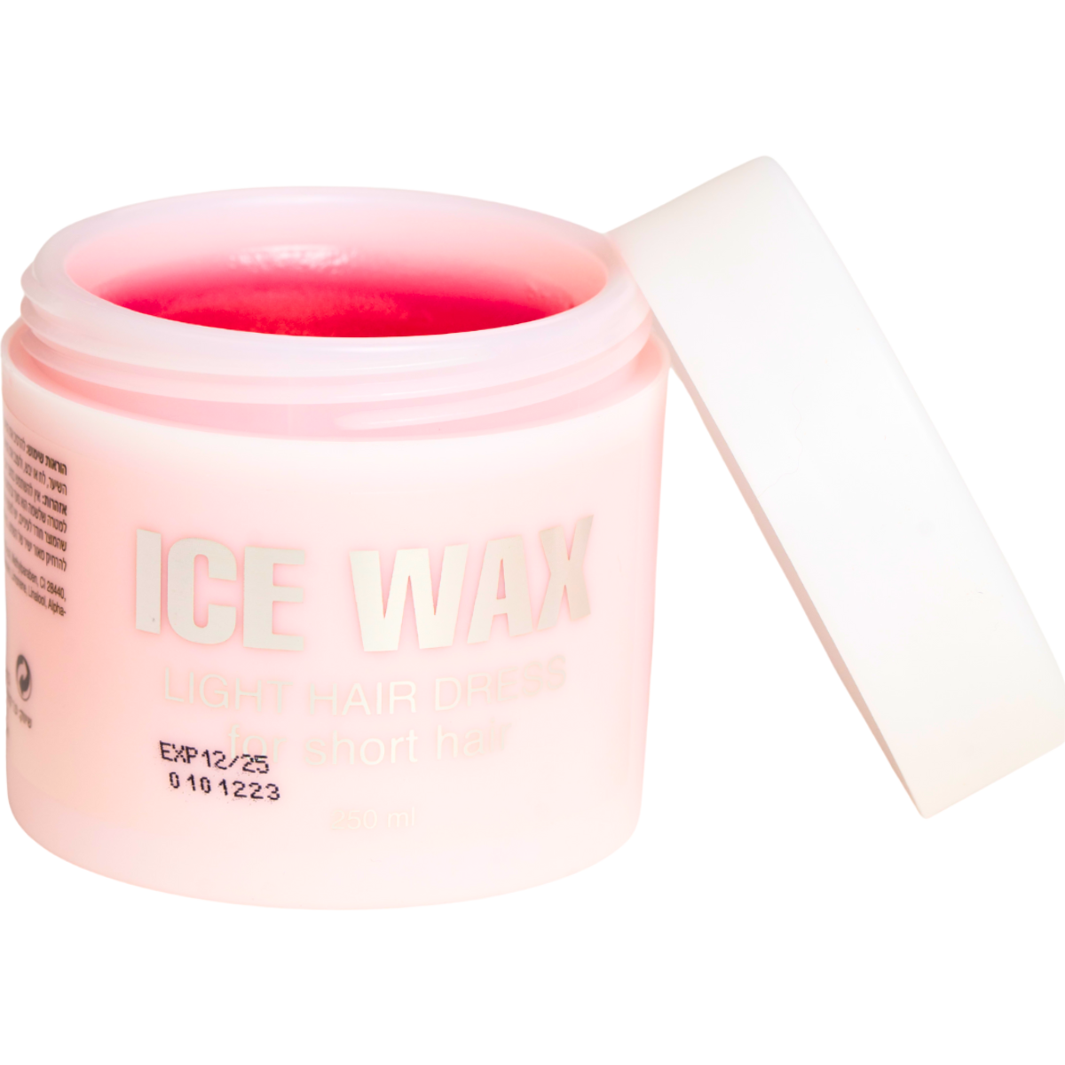 ווקס לשיער - אייס ווקס לשיער צבע אדום ice wax 250ml מאת פ.ר קולורדיזיין COLORDESIGN | | אידיאלית ל- חימר ווקס לשיער מוצרי שיער לגבר פ.ר קולורדיזיין | מושלמת ל- {{ product_use_case }}