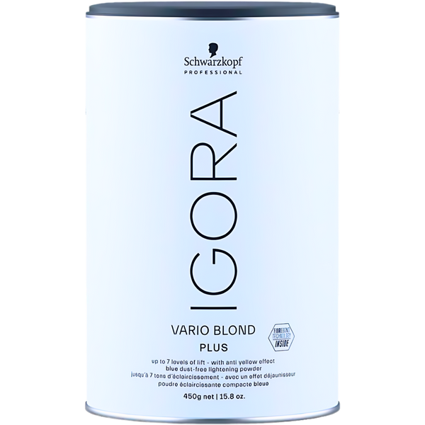 אבקת הבהרה לשיער - איגורה וריו בלונד פלוס אבקת הבהרה שוורצקופף 450 גרם מאת שוורצקופף SCHWARZKOPF | | אידיאלית ל- אבקת הבהרה לשיער מוצרים לספר צביעה לבלונד שוורצקופף | מושלמת ל- {{ product_use_case }}