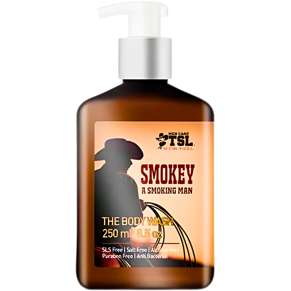 סבון לגוף - סבון גוף SMOKEY סמוקי 250 מ"ל מאת ויטמינס VITAMINS | | אידיאלית ל- ויטמינס מוצרי טיפוח לגבר | מושלמת ל- {{ product_use_case }}