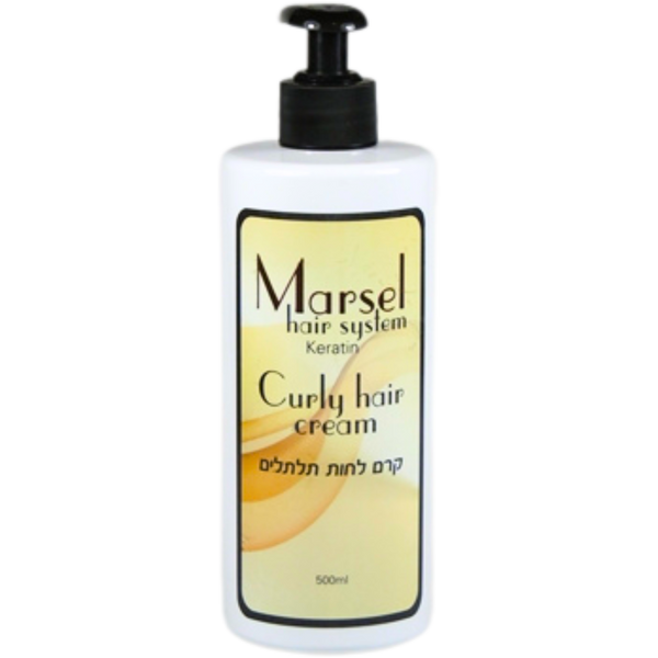 קרם לשיער - קרם לחות תלתלים מרסל 500 מ"ל מאת מרסל MARSEL | | אידיאלית ל- מרסל קרם לחות לשיער קרם לחות לשיער מתולתל | מושלמת ל- {{ product_use_case }}