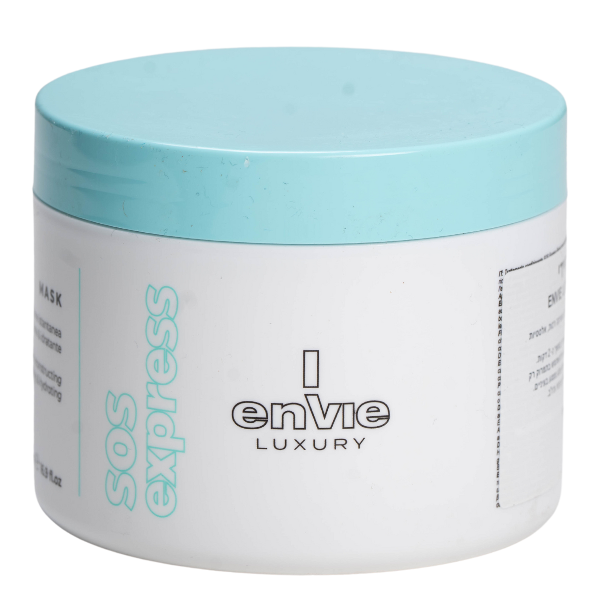 מסכה לשיער - מסכת שיקום מיידי ENVIE LUXURY SOS לכל סוגי השיער אנווי 500 מ"ל מאת אנווי ENVIE | | אידיאלית ל- אנווי מסכה לשיער שיקום שיער | מושלמת ל- {{ product_use_case }}