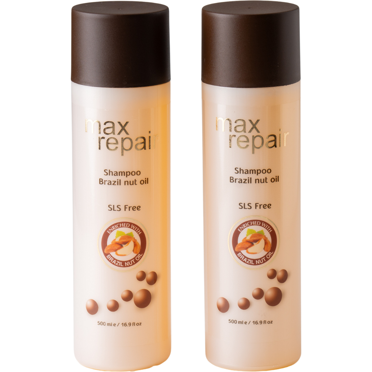 מארזי שי - זוג שמפו לשיקום השיער MAX REPAIR לכל סוגי השיער מקס ריפר 500 מ"ל אגו מאת אגו EGO | | אידיאלית ל- אגו מארזי שי שמפו לשיער | מושלמת ל- {{ product_use_case }}