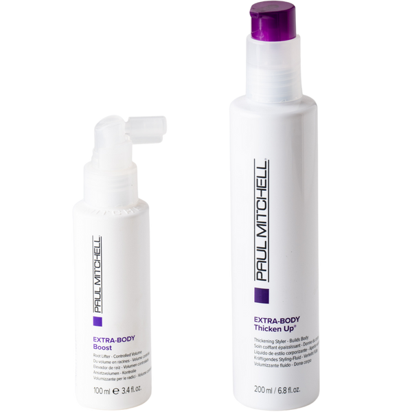 מארזי שי - סט נוזל לשיער טיקן אפ PAUL MITCHELL פול מיטשל 200 מ"ל + ספריי לשיער אקסטרא בודי בוסט 100 מ"ל מאת פול מיטשל PAUL MITCHEL | | אידיאלית ל- מארזי שי ספריי לשיער ספריי נפח פול מיטשל | מושלמת ל- {{ product_use_case }}