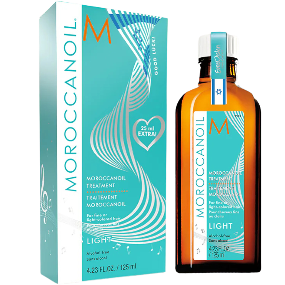 סרום לשיער - שמן טיפולי לייט MOROCCANOIL מהדורת אירוויזיון לשיער דק/ דליל או מובהר שמן מרוקאי 125 מ"ל מאת שמן מרוקאי MOROCCANOIL | | אידיאלית ל- סרום לשיער סרום לשיער בלונד גוונים ומובהר שיקום שיער שיקום שיער לבלונד שמן מרוקאי | מושלמת ל- {{ product_use_case }}