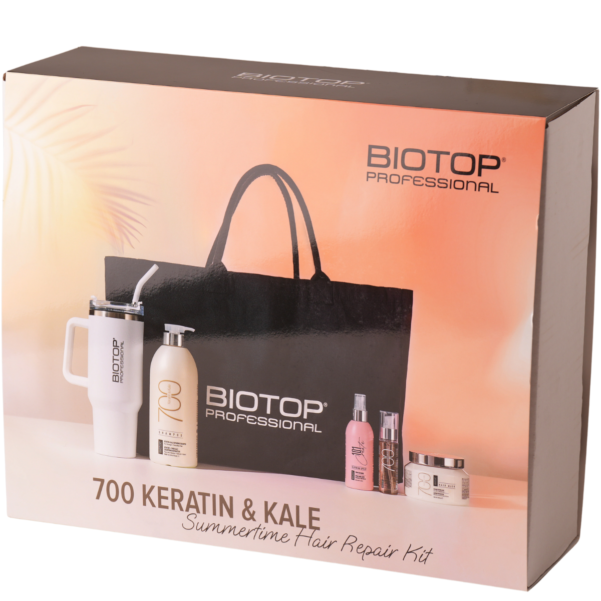 מארזי שי - מארז יוקרתי 700 בתיק נשיאה מבית BIOTOP שמפו+ מסכה+ סרום+ ספריי גלוס + כוס תרמית קייצית ביוטופ לשיער יבש, עבה ופגום מאת ביוטופ BIOTOP | | אידיאלית ל- ביוטופ מארזי שי מסכה לשיער ספריי לשיער סרום לשיער שמפו לשיער | מושלמת ל- {{ product_use_case }}