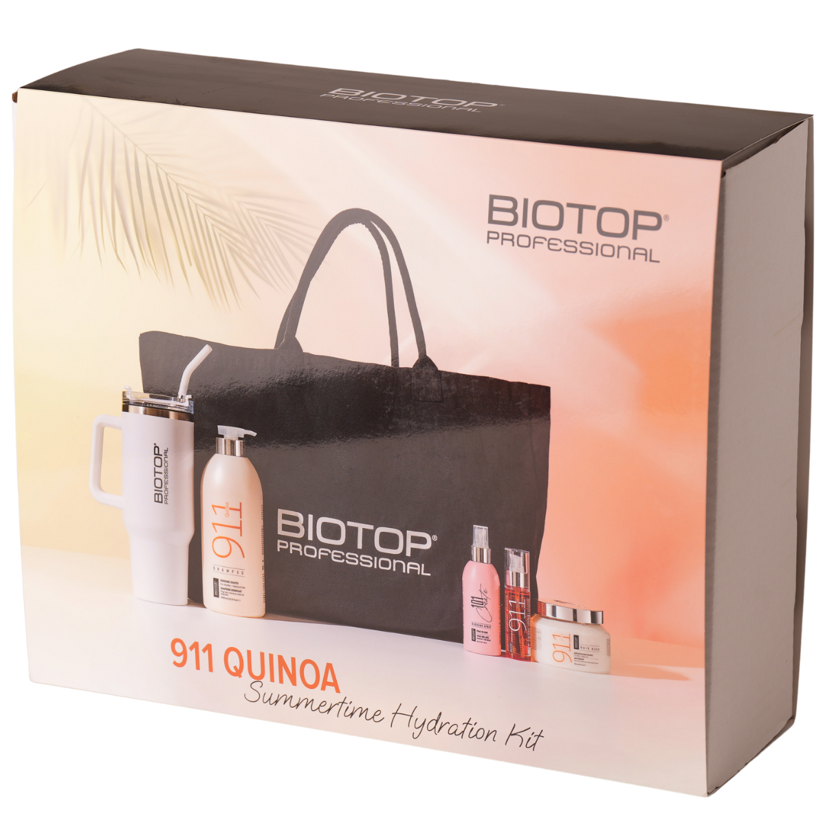 מארזי שי - מארז יוקרתי 911 בתיק נשיאה מבית BIOTOP שמפו+ מסכה+ סרום+ ספריי גלוס + כוס תרמית קייצית ביוטופ לשיער יבש ופגום מאת ביוטופ BIOTOP | | אידיאלית ל- ביוטופ מארזי שי מסכה לשיער ספריי לשיער סרום לשיער שמפו לשיער | מושלמת ל- {{ product_use_case }}