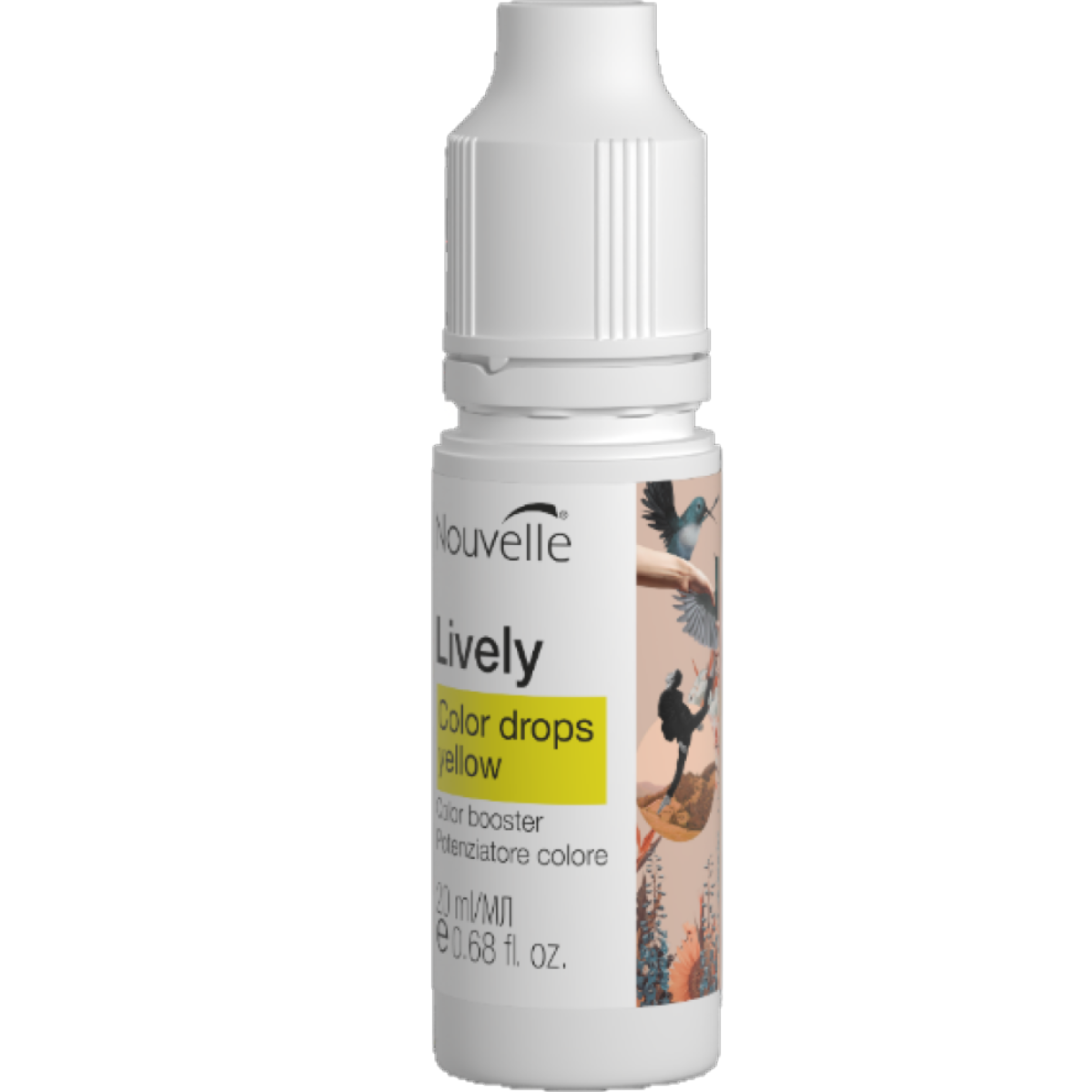 צבע לשיער - טיפות צבע בגוון צהוב NOUVELLE נובל 20 מ"ל מאת נובל Nouvelle | | אידיאלית ל- נובל צביעה לשיער | מושלמת ל- {{ product_use_case }}