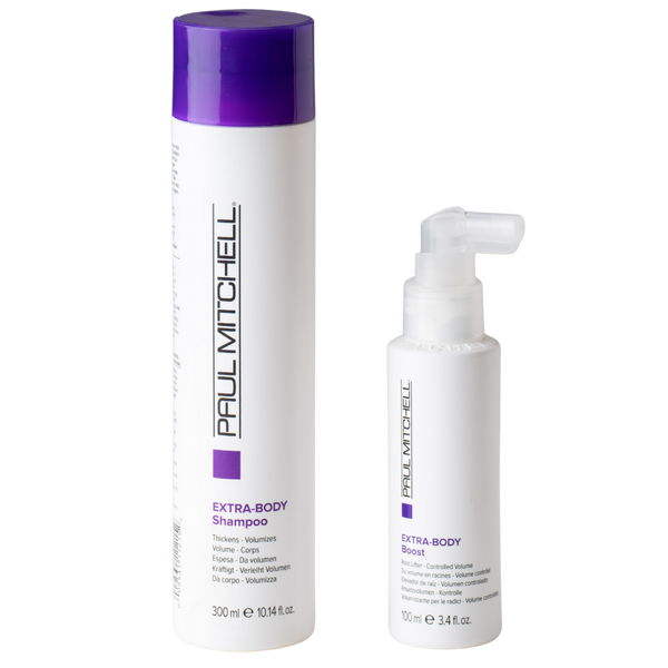 מארזי שי - סט אקסטרא בודי שמפו PAUL MITCHELL פול מיטשל 300 מ"ל + ספריי לשיער אקסטרא בודי בוסט פול מיטשל 100 מ"ל מאת פול מיטשל PAUL MITCHEL | | אידיאלית ל- מארזי שי ספריי לשיער ספריי נפח פול מיטשל שמפו לשיער | מושלמת ל- {{ product_use_case }}