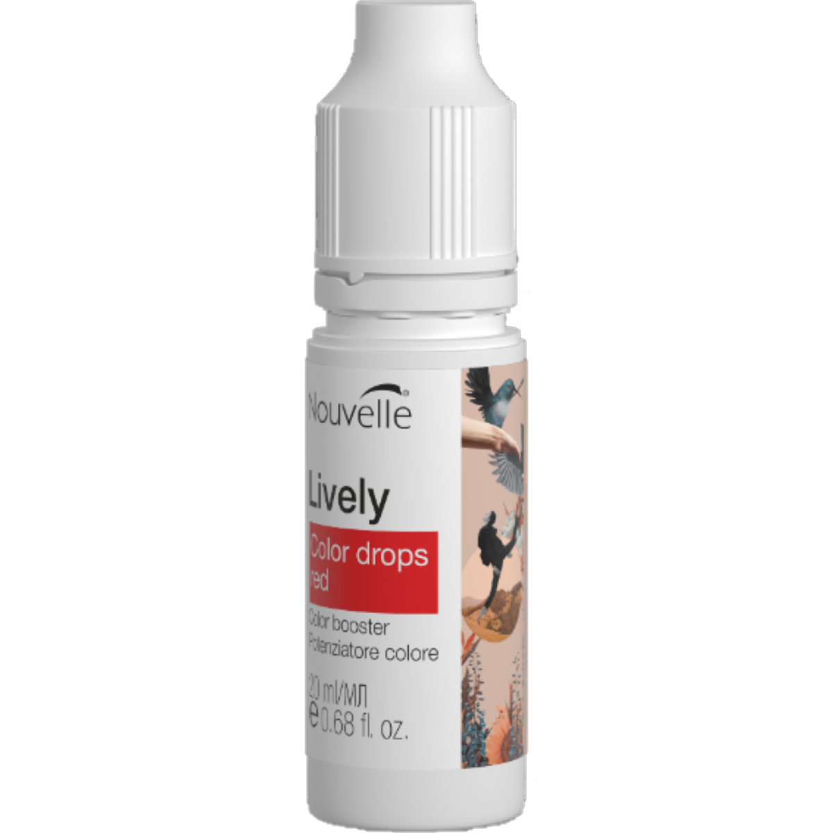 צבע לשיער - טיפות צבע בגוון אדום NOUVELLE נובל 20 מ"ל מאת נובל Nouvelle | | אידיאלית ל- נובל צביעה לשיער | מושלמת ל- {{ product_use_case }}
