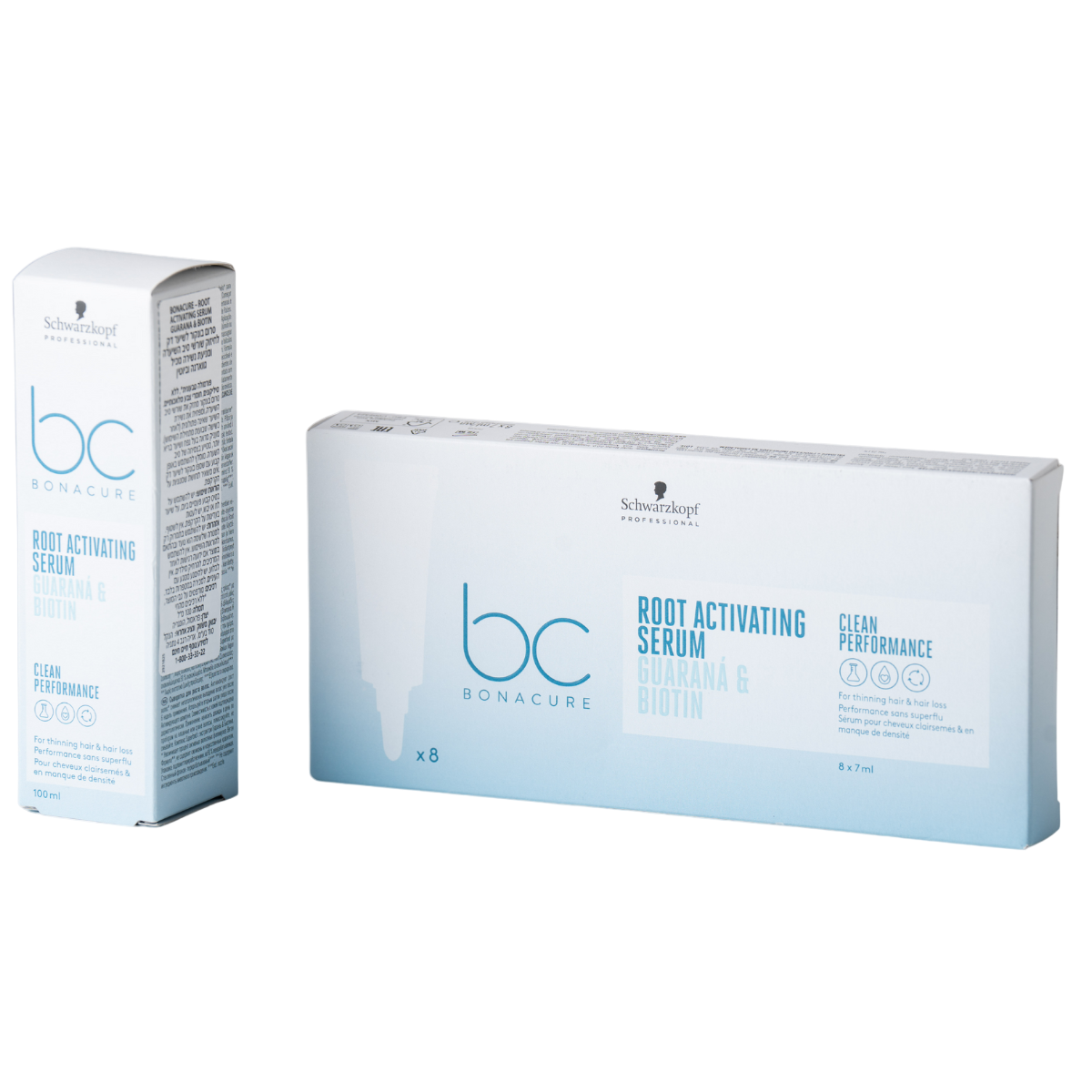 מארזי שי - סט סרום BC לשיער דק , לחיזוק שורשי סיב השערה ומניעת נשירה 100 מ"ל+אמפולות סרום BC לשיער דק לחיזוק שורשי סיב השיערה ומניעת נשירה 8*7 מ"ל SCHWARZKOPF שוורצקופף מאת שוורצקופף SCHWARZKOPF | | אידיאלית ל- אמפולות לשיער אמפולות נגד נשירה מארזי שי סרום לשיער סרום נגד נשירה שוורצקופף | מושלמת ל- {{ product_use_case }}